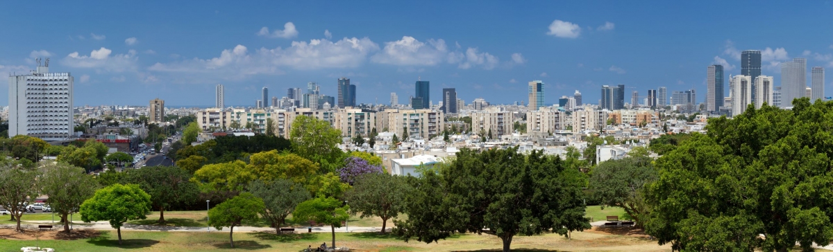 Panorama von Tel Aviv in Israel (PhotoSerg / stock.adobe.com)  lizenziertes Stockfoto 
Información sobre la licencia en 'Verificación de las fuentes de la imagen'